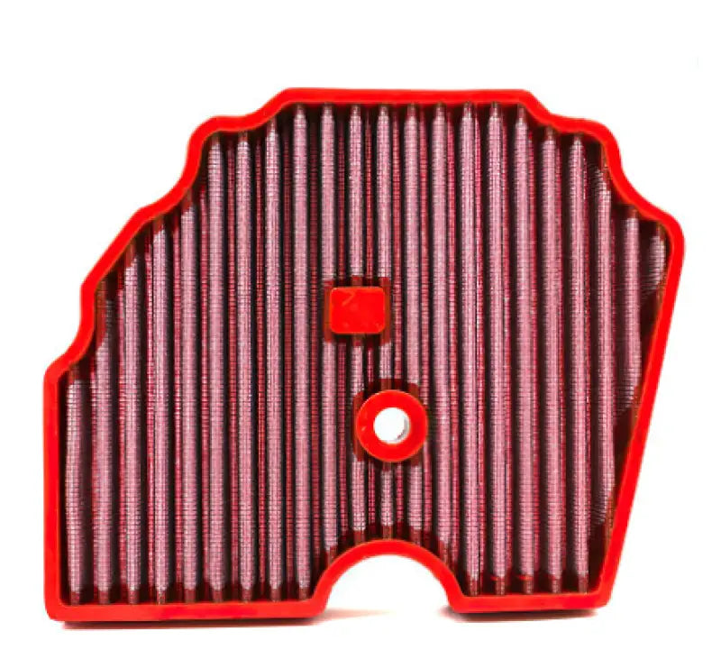 Red-framed air filter for Benelli TRK 502 replacement air filter upgrade
