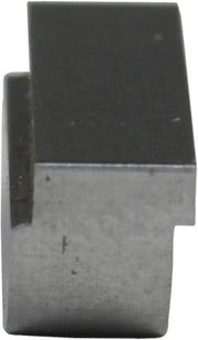 Industrial metal block with stepped, angled top for BMP-TK6 Offset Timing Key