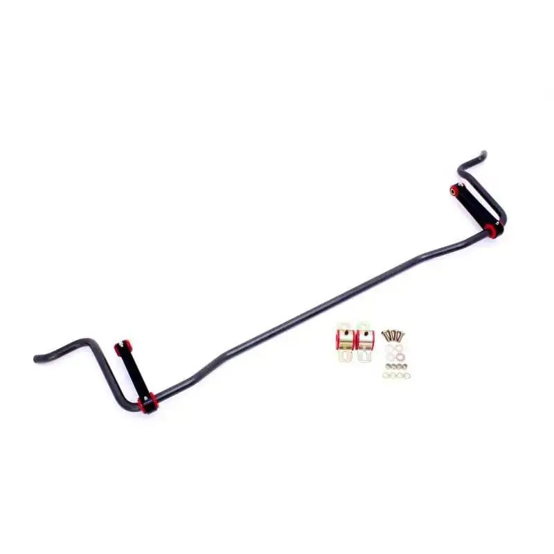 BMR Suspension BMR 05-10 S197 Mustang Rear Solid 22mm Sway Bar Kit w/ Bushings & Billet Links - Black Hammertone