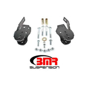 BMR Suspension BMR 05-14 S197 Mustang Bolt-On Control Arm Relocation Brackets - Black Hammertone
