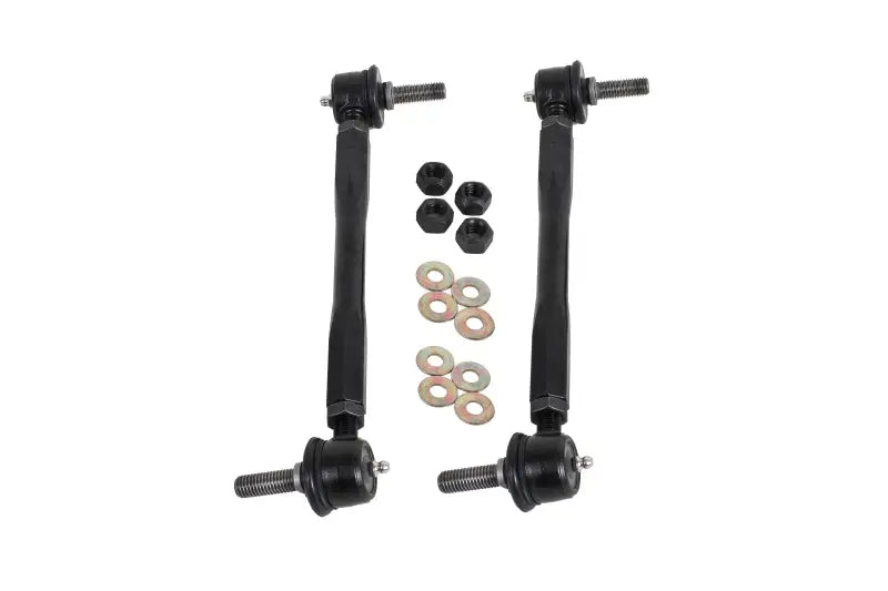 BMR 05-14 S197 Mustang Front Sway Bar End Link Kit - Black - Truck & Automotive