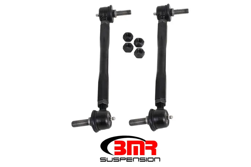 BMR 05-14 S197 Mustang Front Sway Bar End Link Kit - Black - Truck & Automotive