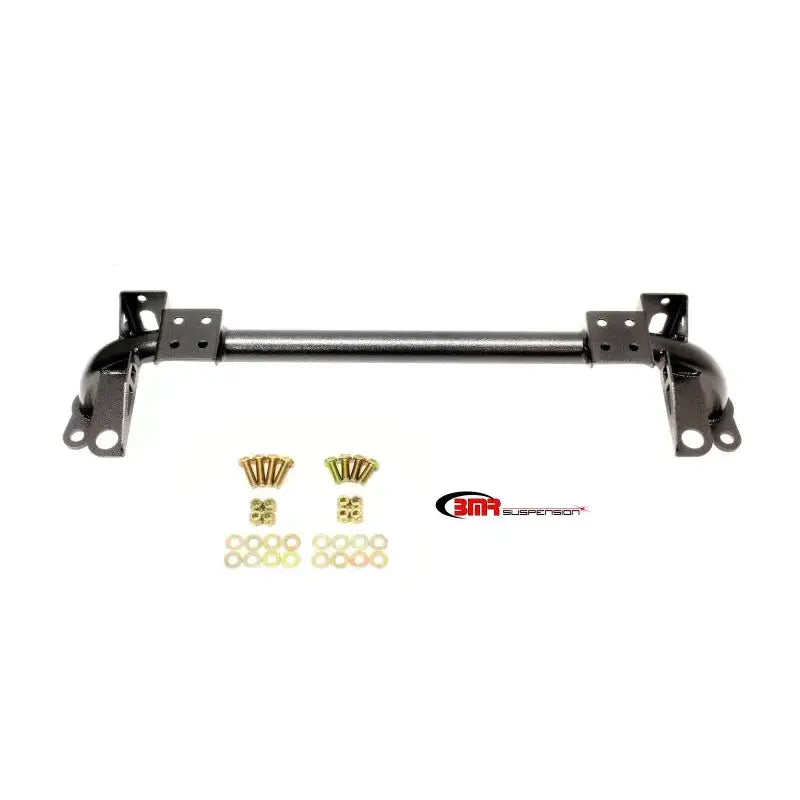 BMR 05-14 S197 Mustang Radiator Support w/ Sway Bar Mount - Black Hammertone