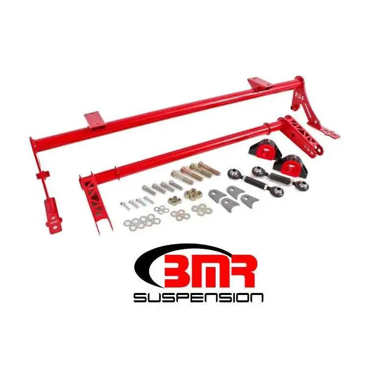BMR Suspension BMR 05-14 S197 Mustang Rear Bolt-On Hollow 35mm Xtreme Anti-Roll Bar Kit (Polyurethane) - Red