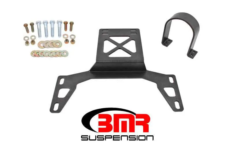 BMR Suspension BMR 07-14 Shelby GT500 Front Driveshaft Safety Loop - Black Hammertone