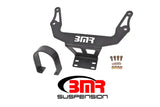 BMR 08-17 Challenger Front Driveshaft Safety Loop - Black Hammertone - Truck & Automotive