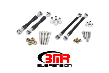 BMR 08-17 Challenger Front and Rear Sway Bar End Link Kit - Black - Truck & Automotive