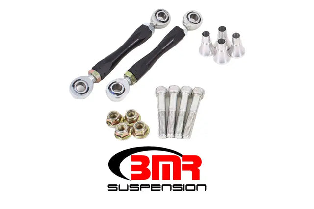 BMR 08-17 Challenger Front Sway Bar End Link Kit - Black - Truck & Automotive