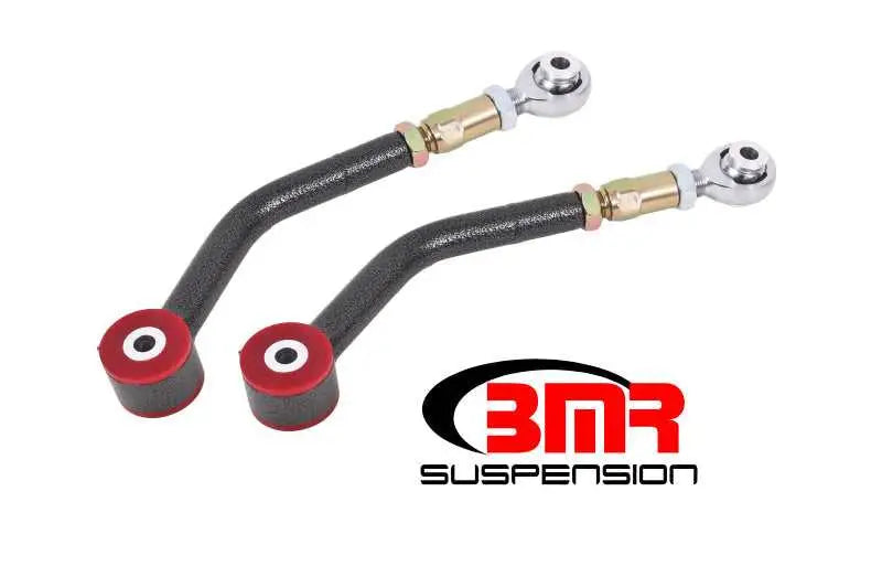 BMR Suspension BMR 08-17 Challenger Upper Control Arms On-Car Adj. Rod Ends (Polyurethane) - Black Hammertone