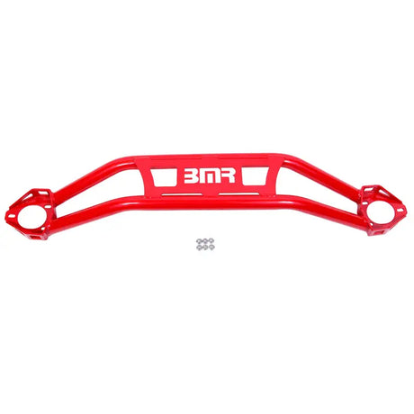 BMR 08-18 Dodge Challenger Front Strut Tower Brace - Red (Twin Tube Design) - Truck & Automotive