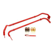 BMR Suspension BMR 10-11 5th Gen Camaro Front & Rear Sway Bar Kit w/ Bushings - Red