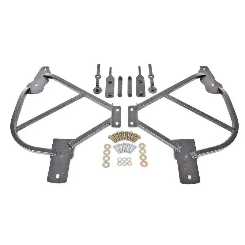 BMR Suspension BMR 10-15 5th Gen Camaro Bolt-On Subframe Connectors - Black Hammertone