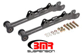 Black suspension control arms with hardware for 2010-2015 5th Gen Camaro rear lower control arms