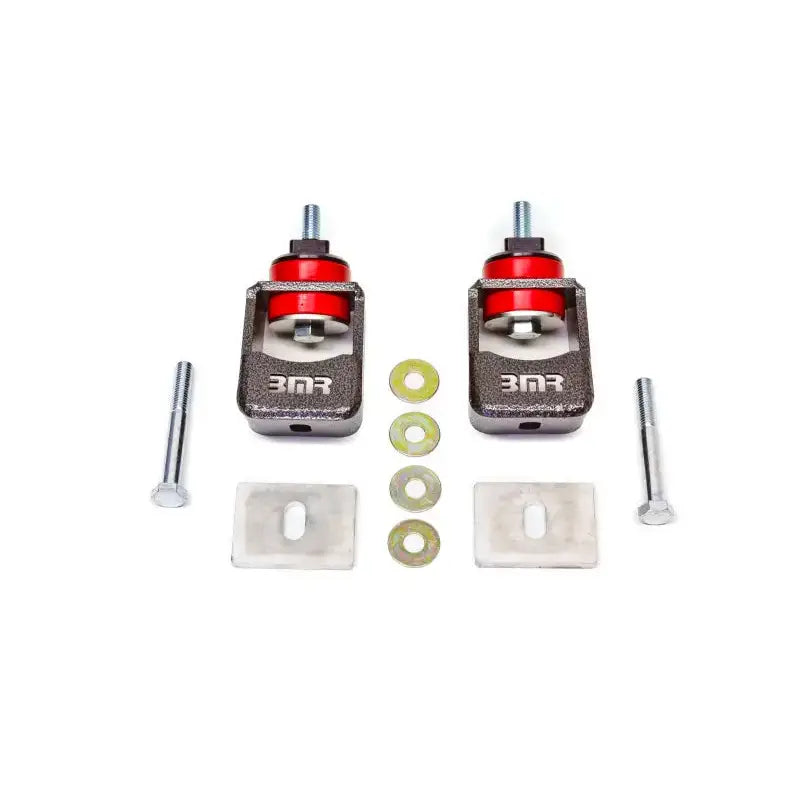 BMR 10-15 5th Gen Camaro Motor Mount Kit (Polyurethane) - Black Hammertone - Truck & Automotive