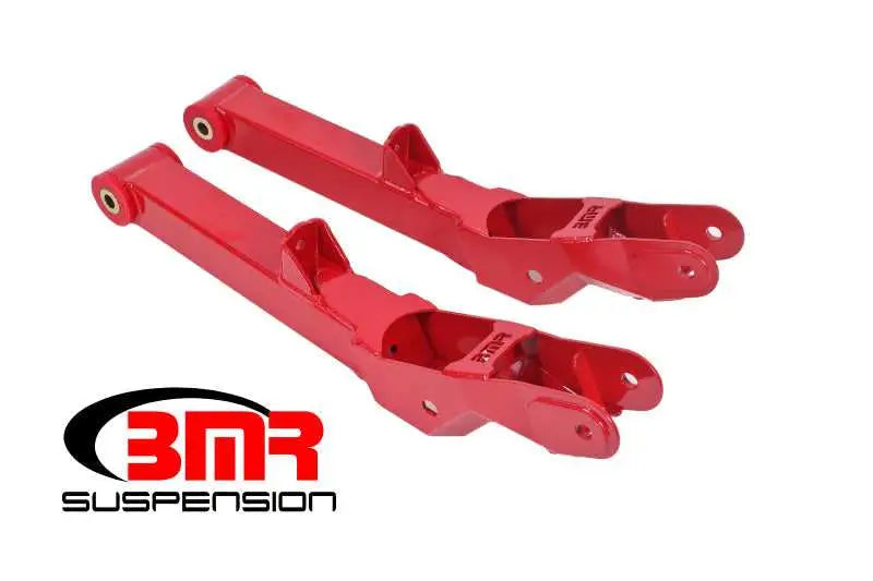 BMR Suspension BMR 10-15 5th Gen Camaro Non-Adj. Rear Lower Control Arms (Polyurethane) - Red
