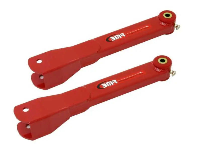 BMR Suspension BMR 10-15 5th Gen Camaro Non-Adj. Rear Trailing Arms (Polyurethane) - Red