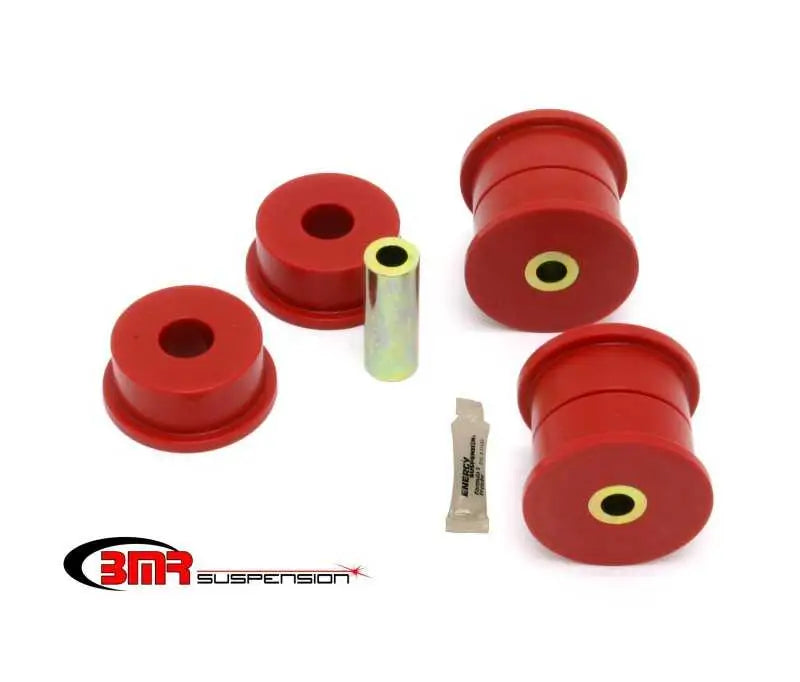 BMR Suspension BMR 10-15 5th Gen Camaro Pro Version Differential Mount Bushing Kit (Polyurethane) - Red