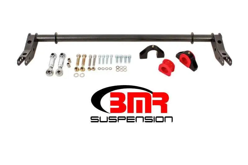 BMR Suspension BMR 10-15 5th Gen Camaro Rear Hollow 1.375in Xtreme Anti-Roll Kit - Black Hammertone