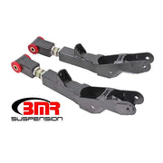BMR Suspension BMR 10-15 5th Gen Camaro Rear Lower Control Arms On-Car Adj. (Polyurethane) - Black Hammertone
