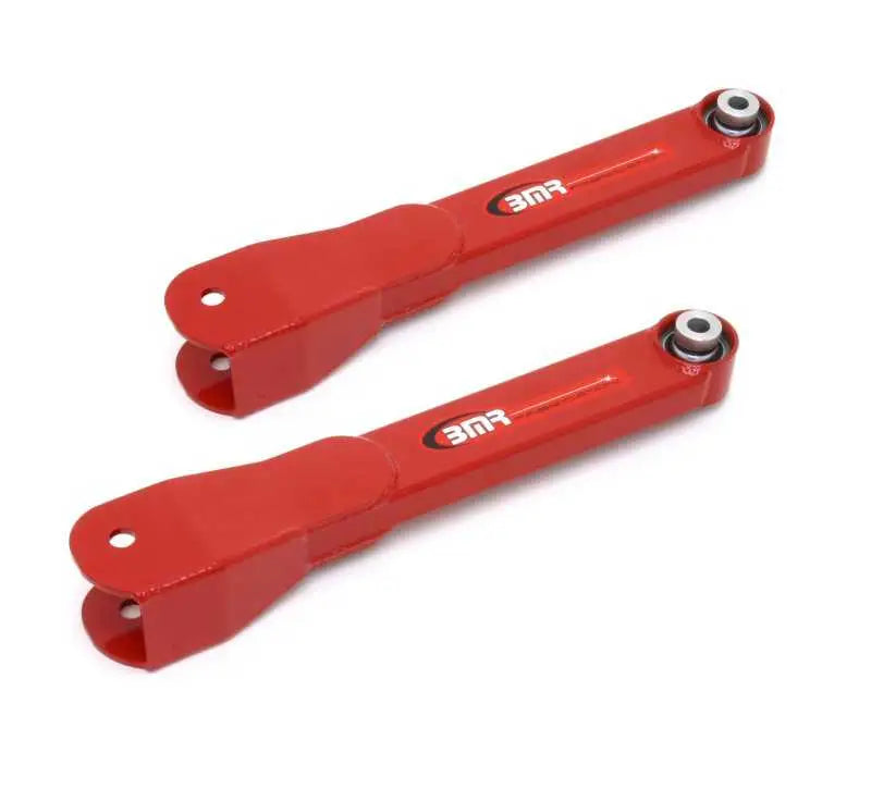 BMR Suspension BMR 10-15 5th Gen Camaro Rear Non-Adj. Trailing Arms w/ Spherical Bearings - Red