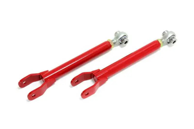 BMR Suspension BMR 10-15 5th Gen Camaro Trailing Arms Rear w/ Single Adj. Rod Ends - Red