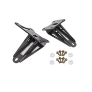 BMR 11-17 S197 Mustang Motor Mount Brackets - Black Hammertone - Truck & Automotive