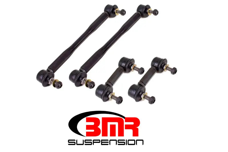BMR 14-17 Chevy SS Front and Rear Sway Bar End Link Kit - Black - Truck & Automotive