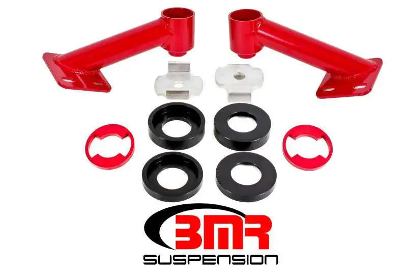 BMR Suspension BMR 15-17 S550 Mustang Cradle Bushing Lockout Kit - Red