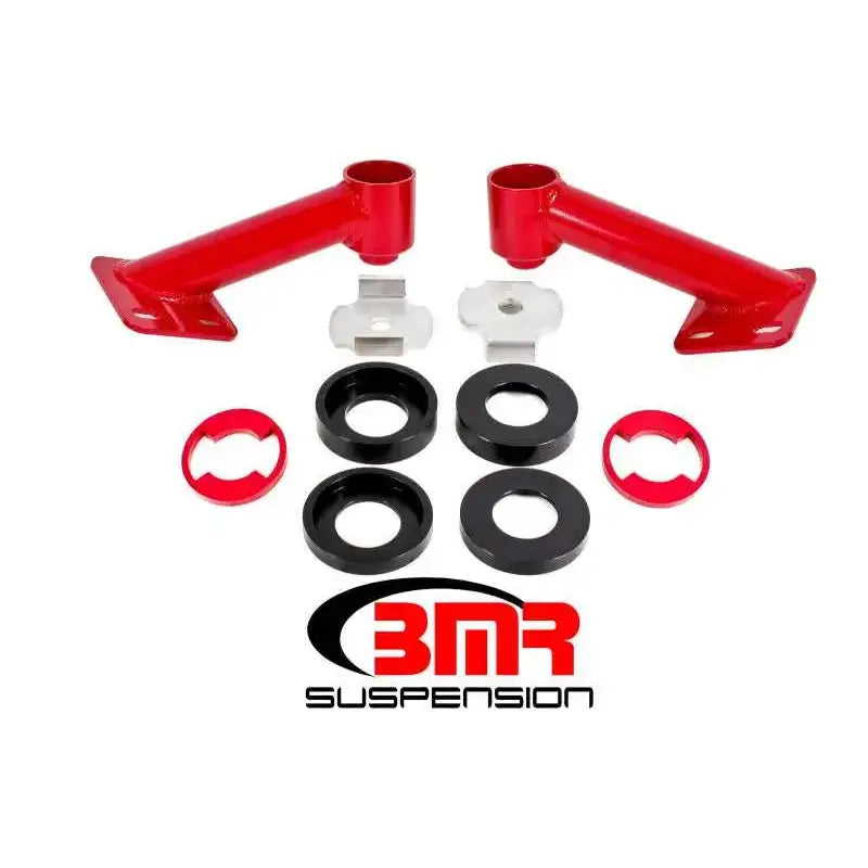 BMR Suspension BMR 15-17 S550 Mustang Cradle Bushing Lockout Kit - Red