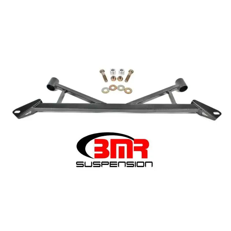 BMR Suspension BMR 15-17 S550 Mustang Front 4-Point Subframe Chassis Brace - Black Hammertone