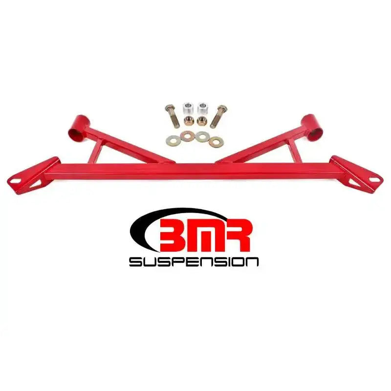 BMR Suspension BMR 15-17 S550 Mustang Front 4-Point Subframe Chassis Brace - Red