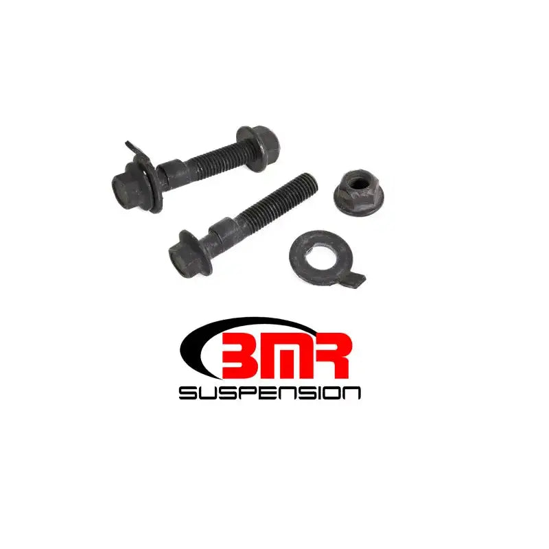 BMR 15-17 S550 Mustang Front Camber Bolts (2.5 Degree Offset) in black finish, featuring high-strength steel construction for precise alignment, Truck & Automotive, AVADA - Best Sellers