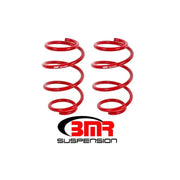 BMR Suspension BMR 15-17 S550 Mustang Front Performance Version Lowering Springs - Red