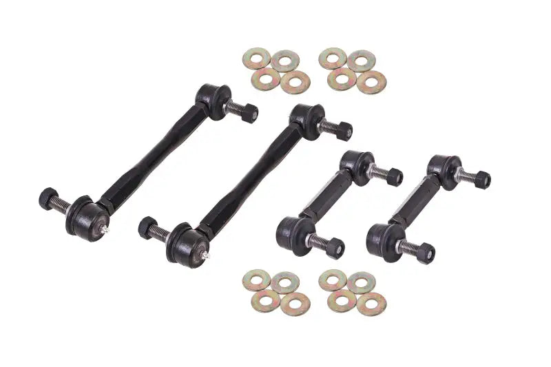 BMR 15-17 S550 Mustang Front and Rear Sway Bar End Link Kit - Black - Truck & Automotive