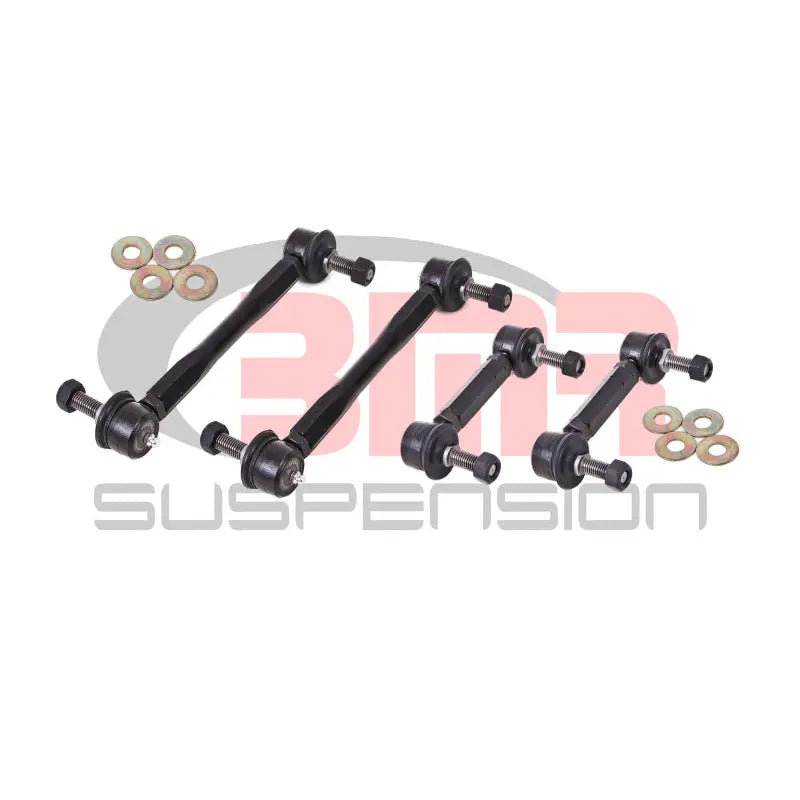 BMR Suspension ELK012 BMR 15-17 S550 Mustang Front and Rear Sway Bar End Link Kit - Black