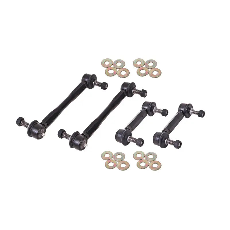BMR Suspension ELK012 BMR 15-17 S550 Mustang Front and Rear Sway Bar End Link Kit - Black