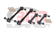 BMR 15-17 S550 Mustang Front and Rear Sway Bar End Link Kit - Black - Truck & Automotive