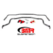 BMR Suspension BMR 15-17 S550 Mustang Front & Rear Sway Bar Kit w/ Bushings - Black Hammertone