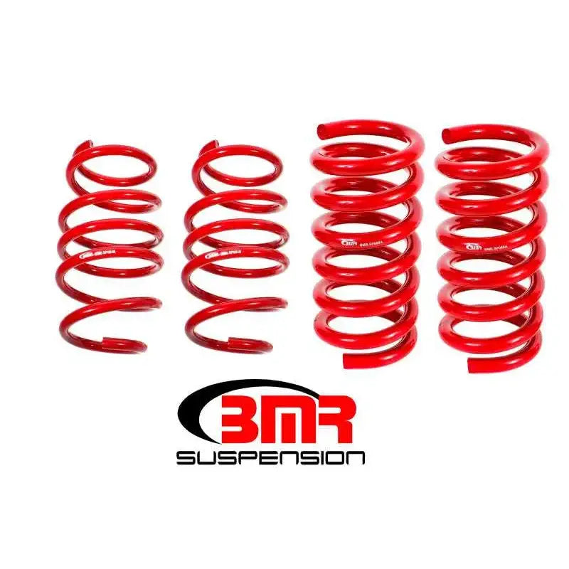 BMR Suspension BMR 15-17 S550 Mustang Handling Version Lowering Springs (Set Of 4) - Red