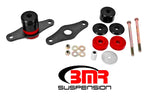 BMR 15-17 S550 Mustang Motor Mount Kit (Polyurethane) - Black Anodized - Truck & Automotive
