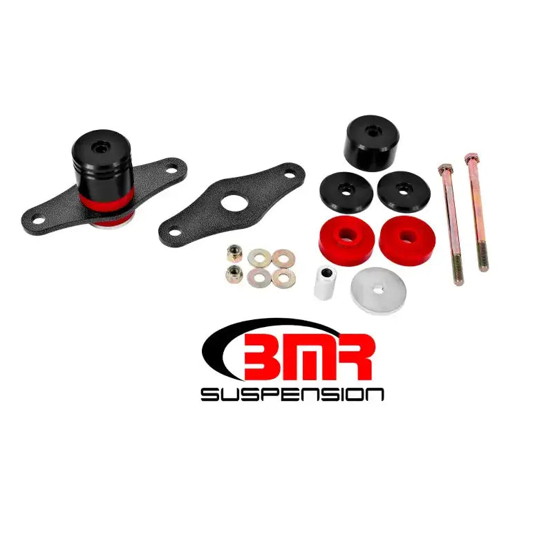 BMR 15-17 S550 Mustang Motor Mount Kit (Polyurethane) - Black Anodized - Truck & Automotive
