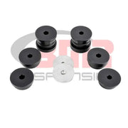 BMR Suspension BMR 15-17 S550 Mustang Rear Cradle Bushing Kit (Delrin) - Black
