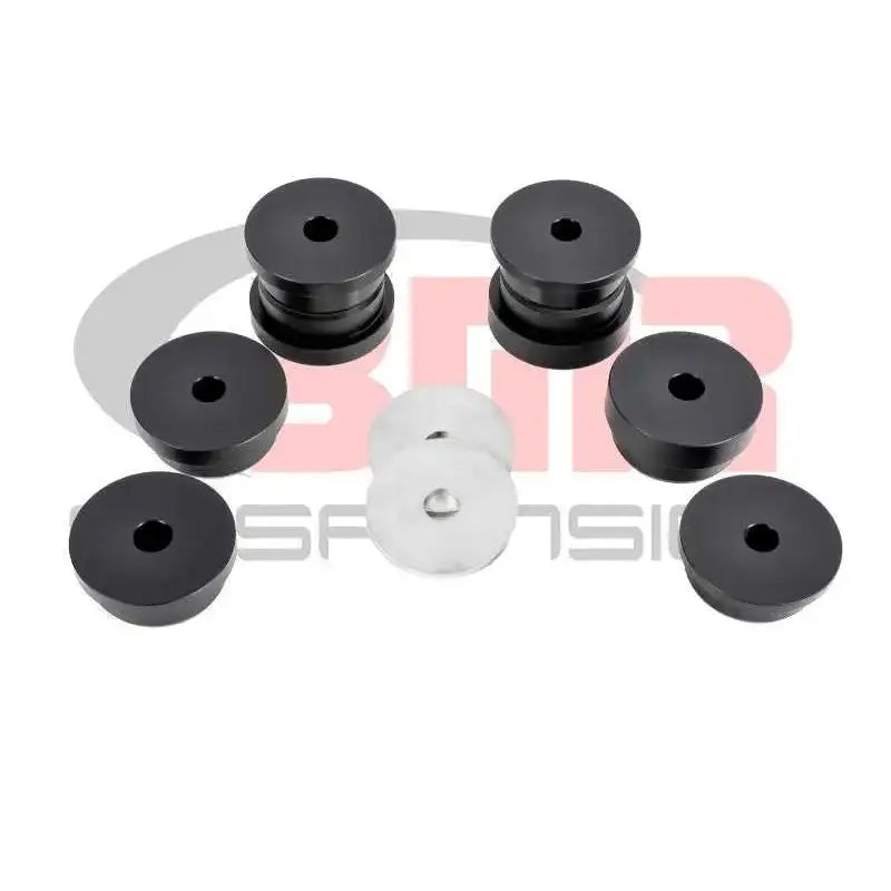 BMR Suspension BMR 15-17 S550 Mustang Rear Cradle Bushing Kit (Delrin) - Black