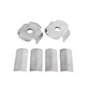 BMR Suspension BMR 15-17 S550 Mustang Rear Cradle Steel Inserts Only Bushing Kit - Bare