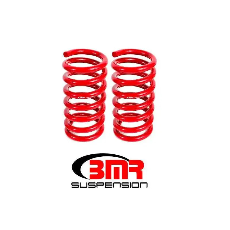 BMR Suspension BMR 15-17 S550 Mustang Rear Drag Version Lowering Springs - Red