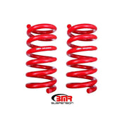 BMR Suspension BMR 15-17 S550 Mustang Rear Handling Version Lowering Springs - Red