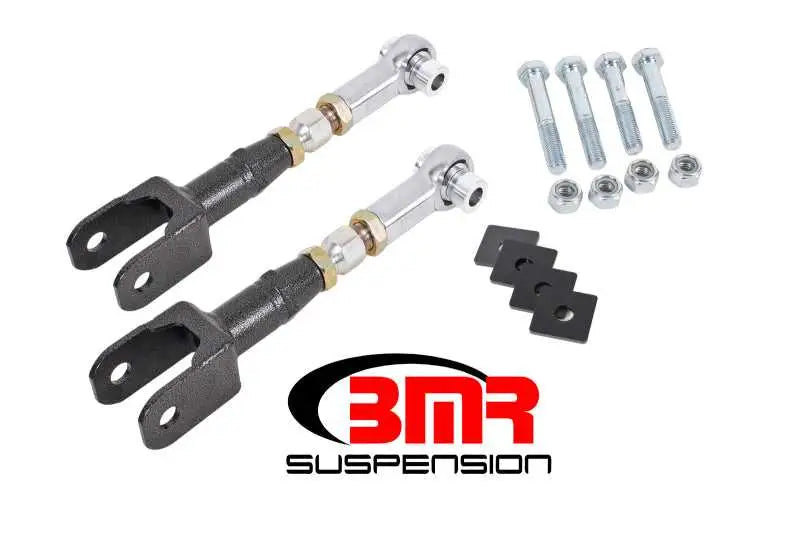 BMR Suspension BMR 15-17 S550 Mustang Rear On-Car Adj. Rod Ends Toe Rods - Black Hammertone