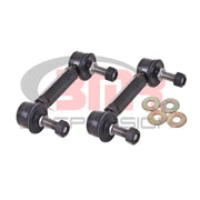 Black sway bar end links with washers for 2015-2017 S550 Mustang rear sway bar