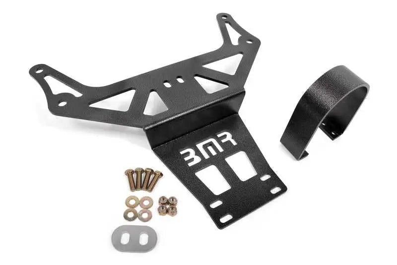 BMR Suspension BMR 15-18 Dodge Challenger (Auto Trans) Hellcat/Demon Driveshaft Safety Loop - Black Hammertone