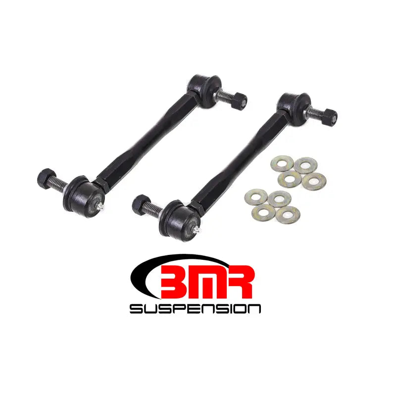 BMR Suspension ELK016 BMR 16-17 6th Gen Camaro Front Sway Bar End Link Kit - Black - ELK016